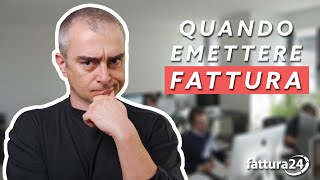 Quando Emettere La Fattura Elettronica [upl. by Repip540]