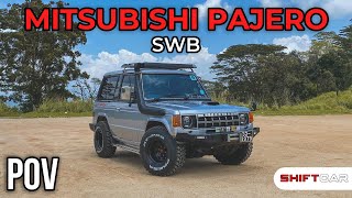 MITSUBISHI PAJERO SWB POV DRIVE [upl. by Aken889]