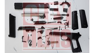 1911 Airsoft GBB Disassembly amp Parts Identification feat Army Armament R28 Kimber 1911  Cley Films [upl. by Nidnal280]