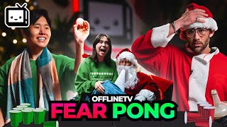 OFFLINETV FEAR PONG CHALLENGE 5 ft Fearamp [upl. by Elokin]