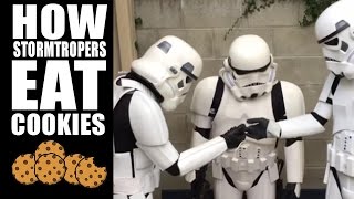 Star Wars Stormtrooper Tutorial How Stormtroopers Eat Cookies [upl. by Gonta]