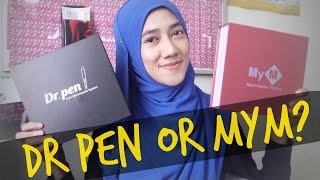 Dermapen Micro Needling Treatment  MYM VS DR PEN [upl. by Devland]