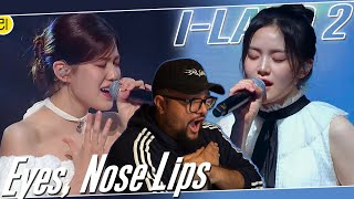 ILAND 2 Eyes Nose Lips Performance REACTION  SO HAPPY FOR JIYOON 🥹 [upl. by Lertsek]