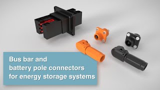 Simple and safe bus bar and battery pole connectors for energy storage systems [upl. by Molton]