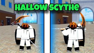 Mastering Hallow Scythe In Blox Fruits [upl. by Burra]