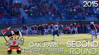 Palatine High School Football 2015 Recap  Playoffs Second Round  Oak Park River Forest [upl. by Refinney741]