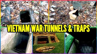 VIETNAM WAR TUNNELS amp TRAPS  HO CHI MINH CITY SAIGON AUGUST 2024 [upl. by Monsour]