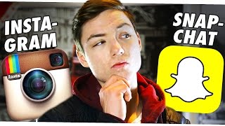 INSTAGRAM VS SNAPCHAT [upl. by Hugo263]