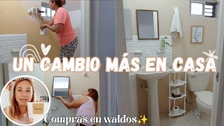 Más cambios en casa🏡Cambio económico con cosas de waldosLimpieza y Transformación limpieza cambio [upl. by Llehcim]