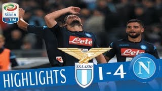 Lazio  Napoli 14  Highlights  Giornata 5  Serie A TIM 201718 [upl. by Adnofal544]