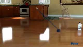 How to polish hardwood floors with Bona [upl. by Tani]