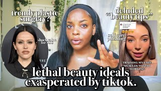 microtrends don’t matter YOU’RE JUST INSECURE AS FK  tiktok beauty standards amp selfconcept [upl. by Winsor]