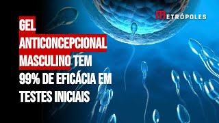 Gel anticoncepcional masculino tem 99 de eficácia em testes iniciais [upl. by Tiphani369]