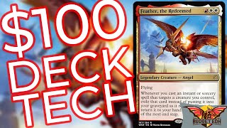 Feather the Redeemed  EDH Budget Deck Tech 100  Commander  Magic the Gathering  Voltron [upl. by Issiah]