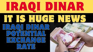 🔥 Iraqi Dinar 🔥 RV Big News 🔥 Iraqi dinar Potential Exchange Rate amp Monetary Reforms [upl. by Enilrae525]