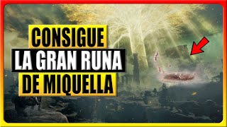 ¿Cómo conseguir la GRAN RUNA de Miquella y para qué sirve Elden Ring Shadow of the Erdtree [upl. by Truc]