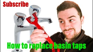 How to replace a basin taps [upl. by Aillicec]