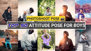 TOP 50 ATTITUDE POSE FOR INSTAGRAM 📸  How to Pose for Instagram 🔥 Photoshoot Pose [upl. by Leonor911]