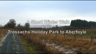 Trossachs holiday park to Aberfoyle 8124 [upl. by Nahtanoy284]