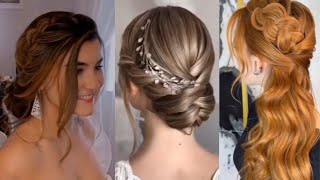 3 quick and simple hairstyles for girls  trending hairstyle  easy hairstyle  wedding hairstyle [upl. by Enilrad]