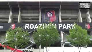 Enseigne du Roazhon Park  Stade Rennais FC [upl. by Eedna]