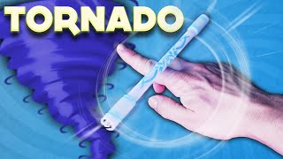 All you need to know to do Tornado  tips for a Pen Spinning trick  easy tutorial [upl. by Allys]