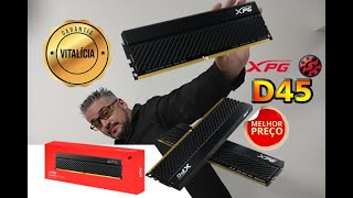 🚨 Review e OVERCLOCK da Memória RAM BARATA com Garantia Vitalícia  DDR4 XPG SPECTRIX D45 3200 MHz [upl. by Cyrus]