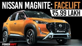 2024 Nissan Magnite Launched at Rs 599 lakh  Whats New for 2024  PowerDrift QuickEase [upl. by Grous]