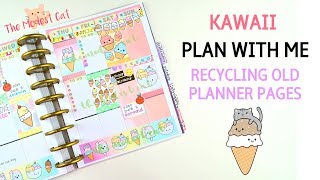 Kawaii Plan With Me  Happy Planner Bullet Journal  Planning on a Budget [upl. by Lertram100]