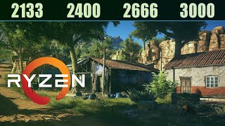 2133Mhz vs 2400Mhz vs 2666Mhz vs 3000Mhz vs 3200Mhz vs 3600Mhz  performance fps test  Ryzen 5 3600 [upl. by Lidah]