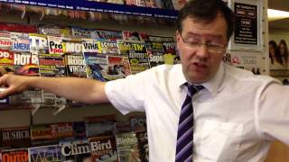 Retail Newsagent Work Experience – Mark Dudden betterRetailing [upl. by Royall]