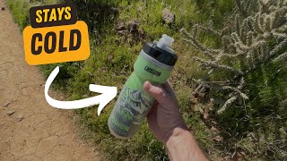 REVIEW CamelBak Podium Chill Insulated Bike Water Bottle [upl. by Ueihtam270]