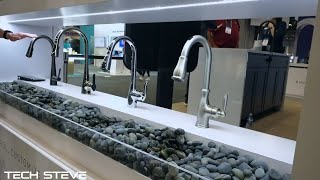 MOEN Kitchen Touchless Faucet CES 2022 [upl. by Sivrup]