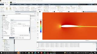 Airfoil flow simulation  Fluent  Part 33 [upl. by Salokkin]