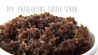 DIY Exfoliante De Cafe ♥ [upl. by Jany56]