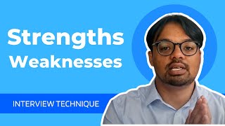 WHAT ARE YOUR STRENGTHS AND WEAKNESSES 7 GREAT ANSWERS to this TOUGH Interview QUESTION [upl. by Giustino]