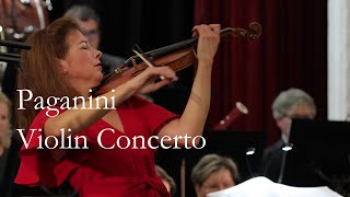 Paganini Violin Concerto in D major No 1  Márta Ábrahám [upl. by Aknahs]