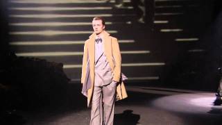 Corneliani opens the Milan fashion week menswear fall winter 2011 [upl. by Erastatus]