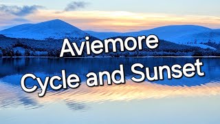 Aviemore Cycle and Sunset [upl. by Weinshienk]