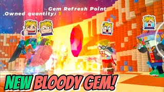 New BLOODY GEM amp Survival Challenge in Skyblock [upl. by Rashidi]