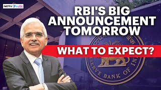 RBIs Monetary Policy Announcement Tomorrow Will Repo Rate Remain Unchanged I RBI MPC Meet [upl. by Anos]