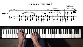 Chopin quotFuneral Marchquot Sonata No2 P Barton FEURICH piano [upl. by Akehsay]