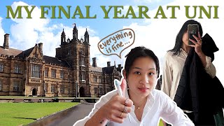 a week in my life as a final year university student in sydney intense [upl. by Alletniuq]