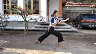 Pembelajaran Teknik Pukulan Pencak Silat Part 2  Pukulan Melingkar dan Bandul Pencak Silat [upl. by Ycaj]