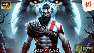 God of War Ragnarok Cinematic Walkthrough Part 1 – Epic Wolf Fight No Commentary PC Ultra Settings [upl. by Akiam530]