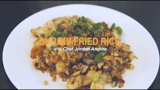 Chef Jordan Andinos Shrimp Fried Rice  Fulton Fish Market [upl. by Hew]