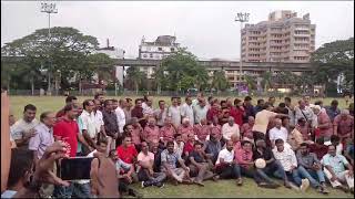 1973 Santhosh Trophy winning Kerala team with former Kerala player [upl. by Suki]