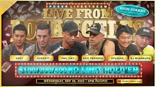 PHIL IVEY Eric Persson Garrett Andy SUPER HIGH STAKES 100200400800 100k Min Buyin [upl. by Otiv293]