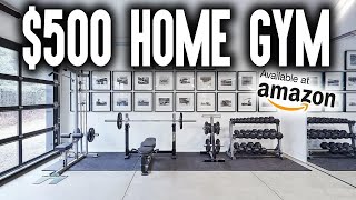 How to BUILD a 500 HOME GYM on AMAZON [upl. by Rachelle]