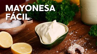 Receta Mayonesa casera keto [upl. by Huntley]